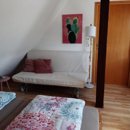 Giebelzimmer Mit Weinbergblick Stetten  Bagian luar foto