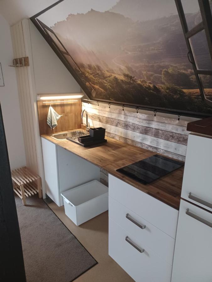 Giebelzimmer Mit Weinbergblick Stetten  Bagian luar foto