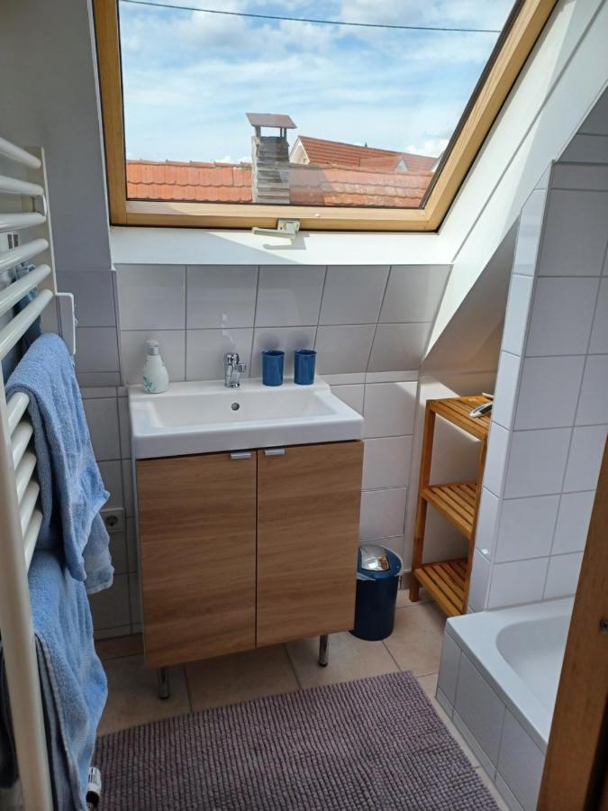Giebelzimmer Mit Weinbergblick Stetten  Bagian luar foto